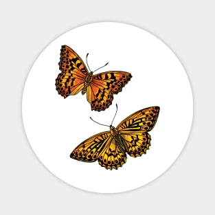 Silver-washed fritillary Magnet